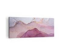 ARTTOR Tableau Décoratif sur Toile 120x50 cm Abstrait Pastel - 4668
