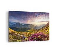 ARTTOR Tableau Décoratif sur Toile 120x80 cm Paysages Nature - 3152