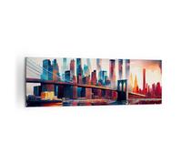 ARTTOR Tableau Décoratif sur Toile 160x50 cm Architecture Ponts - 5918
