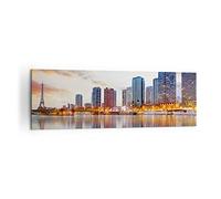 ARTTOR Tableau Décoratif sur Toile 160x50 cm Architecture Villes - 2831