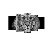 ARTTOR Tableau Décoratif sur Toile 160x85 cm Afrique Noir et Blanc - 4494