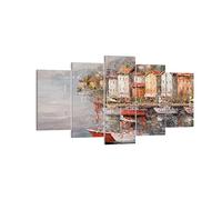 ARTTOR Tableau Décoratif sur Toile 160x85 cm Architecture Paysages - 5136
