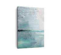 ARTTOR Tableau sur Toile Décoratif 50x70 cm Abstrait Pastel - 3591 | Abstraction Moderne Impression sur Toile Décoration Murale Art Mural Toile Imprimée Chambre Cuisine Salon ARTTOR