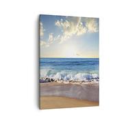 ARTTOR Tableau sur Toile Décoratif 50x70 cm Paysages Maritime - 3551