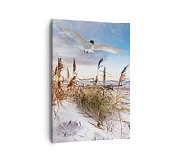 ARTTOR Tableau sur Toile Décoratif 50x70 cm Paysages Maritime - 4902