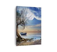 ARTTOR Tableau sur Toile Décoratif 50x70 cm Paysages Nature - 3457