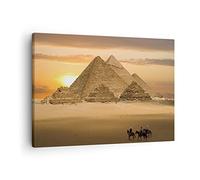 ARTTOR Tableau sur Toile Décoratif 70x50 cm Architecture Paysages - 2196