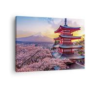 ARTTOR Tableau sur Toile Décoratif 70x50 cm Architecture Paysages - 4547