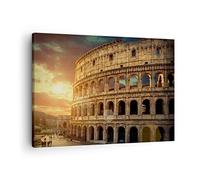 ARTTOR Tableau sur Toile Décoratif 70x50 cm Architecture Villes - 2966