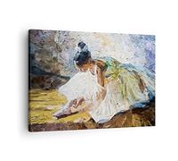 ARTTOR Tableau sur Toile Décoratif 70x50 cm Personnes Mode - 4756