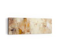 ARTTOR Tableau sur Toile Décoratif 90x30 cm Abstrait Pastel - 5811 | Salut Minimalisme Abstraction Impression sur Toile Décoration Murale Art Mural Toile Imprimée Salon Chambre Cuisine ARTTOR