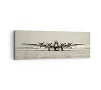 ARTTOR Tableau sur Toile Décoratif 90x30 cm Avions Vintage - 4184