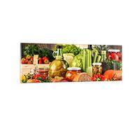 ARTTOR Tableau sur Verre Décoratif 90x30cm Cuisine - 3182