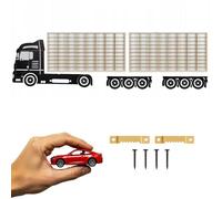 ArtTwist 2X Vitrine pour Collection avec 160 Compartiments | Armoire Vitrine Murale 78,5cm x 40cm x 4cm pour Hot Wheels ou Matchbox | Etagere Figurine (LKW K02)