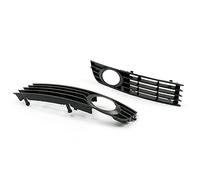 Artudatech Grille de Pare-Chocs Avant Lower Fog Light Fog Lamp Grill Convient pour Audi A4 B6 02-05