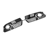 Artudatech Grille de phare antibrouillard Adapté pour Q5 S-Line SQ5 2013-2017 Noir chrome