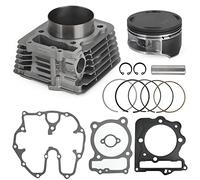 Artudatech kit Cylindre Piston kit Cylindre Cylinder Jug 89mm Big Bore Fit for Honda 1999-2014 TRX 400 EX X Piston Rings Gasket TRX400EX TRX400X Top End Kit