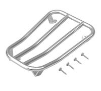 Artudatech Porte-bagages de moto à passage chromé pour Vespa Primavera Sprint 50 125 150 cc