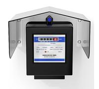 Artudatech Wallbox Wetterschutz adapté pour Support de Charge EV Couvercle de Station de Charge de boîte aux Lettres 25 CM * 25 CM * 18 CM