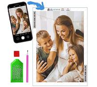 ARTULIO Diamond Painting Personnalisé - 30x40 cm - Diamant Painting Personnaliser, Broderie Diamant Personnalisé