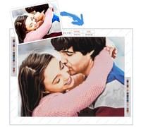 ARTULIO Diamond Painting Personnalisé Photo - 30x40 cm - Diamant Painting Personnaliser, Peinture Diamant Personnalisé