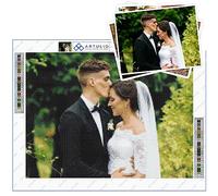 ARTULIO Diamond Painting Personnalisé Photo - 40x30 cm - Diamant Painting Personnaliser, Peinture Diamant Personnalisé