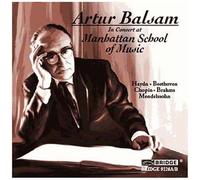 Artur Balsam ¿ In Concert At Manhattan School Of Music