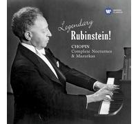 ARTUR RUBINSTEIN - LEGENDARY RUBINSTEIN-CHOPIN 3 CD NEUF CHOPIN,FREDERIC