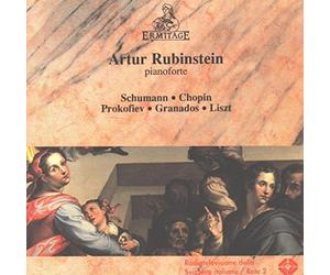 artur rubinstein Piano Forte Schumann Chopin Prokofiev Granados Liszt