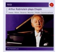 ARTUR RUBINSTEIN - RUBINSTEIN PLAYS CHOPIN-SONY CLASSICAL MASTERS 10 CD NEUF