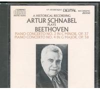 Artur Schnabel - Beethoven : Piano Concerto, 3 & 4