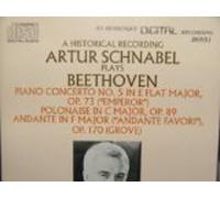 Artur Schnabel Beethoven Piano Concerto No.5, Polonaise in C op 89, Andante in F op 170 (Arabesque)