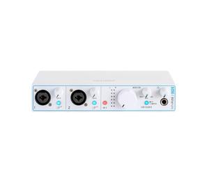Arturia - MiniFuse 2 OTG - Interface audio et MIDI avec logiciel créatif pour enregistrement, production, podcasting, guitare, USBC/USBA - Blanc