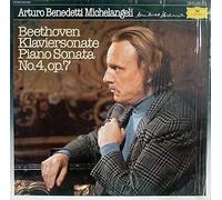 Arturo Benedetti Michelangeli - BEETHOVEN KLAVIERSONATE / PIANO SONATA NO.4, OP.7 DGG 2543 505 [VINYL]