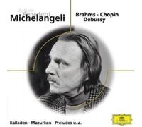 ARTURO BENEDETTI MICHELANGELI - BRAHMS CHOPIN DEBUSSY CD NEUF