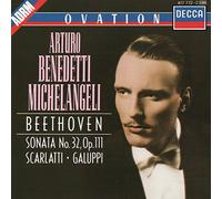 Arturo Benedetti Michelangeli - Klaviersonate 32 / Klaviersonate