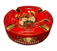 Arturo Fuente Cendrier en porcelaine Rouge Grand format 22,2 cm