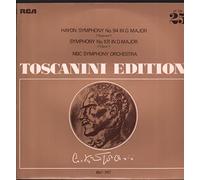 Arturo Toscanini and the NBC Symphony Orchestra Playing Joseph Haydn - Symphony No. 94 In G Major / Symphony No. 101 In D Major - RCA Victrola - AT 120