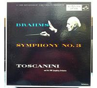 Arturo Toscanini - ARTURO TOSCANINI BRAHMS SYMPHONY NO 3 vinyl record