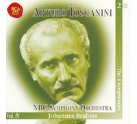 Arturo Toscanini Brahms: The Four Symphonies NBC Symphony Orchestra Vol. IV (CD)