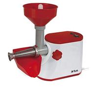 Artus - S15 - Presse-tomates électrique pour purée de tomate, 250W, couleur blanc et rouge