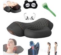 Artuvate Fisiorest Oreiller de Massage du Cou 3 en 1 Core Hero 3 en 1 Oreiller de Massage du Cou Massage Profond et Relaxation avec Chaleur avec Traction Aide au Sommeil Soulager les Tensions