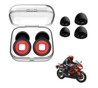 Artvive Artevive Lot de 2 paires de bouchons d'oreilles pour moto (B, M)