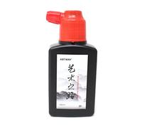 Artway Encre chinoise Sumi - Encre noire dense pour dessin chinois - 100 ml