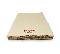 Artway Indigo Bloc de livres fait main 100% coton Texture moyenne 200 g/m² A4 Pierre claire