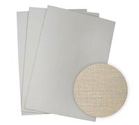 Artway Lino Traditionnel A2 Feuilles - Idéal pour pour impression en relief/l'imprimerie - Paquet de 3 feuilles - Gris