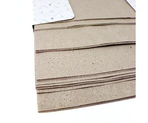 Artway Lot de 24 feuilles de papier jacinthe d'eau Tree Free - 200 g/m² - Papier en fibre végétale pour applications d'art et de design, collage et impression