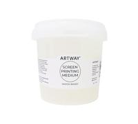 Artway Medium de Serigraphie Acrylique 1 Litre - Melangez avec N'importe Quelle Acrylique, Pour Papier et Carton, Reduit le Colmatage, Non Toxique