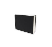 Artway Studio - Carnet de croquis relié A5 - 100 pages - 50 pages de papier cartouche 170 g/m² - Carnet de croquis à couverture rigide noire, Noir