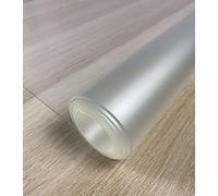 Artwelt Nappe de Protection de Table Translucide 2.0mm Film Semi-Transparent Étanche du Film de Table Toile Cirée pour Verre et Surfaces polies |Qualité Supérieure Made in Germany| (260cm X 90cm)